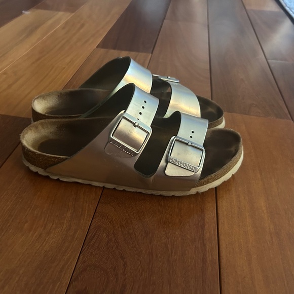Birkenstock Arizona Slide Sandals - Picture 1 of 8